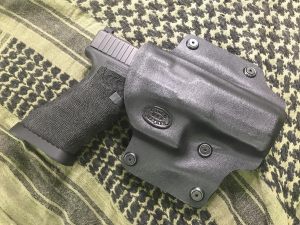 Custom kydex Glock 17 holster